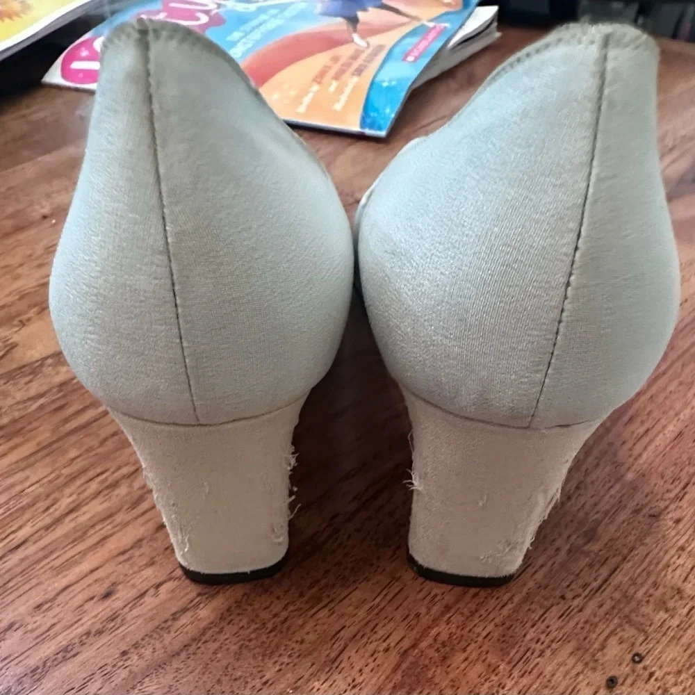 St. John Elegant Silver and Gold Heels